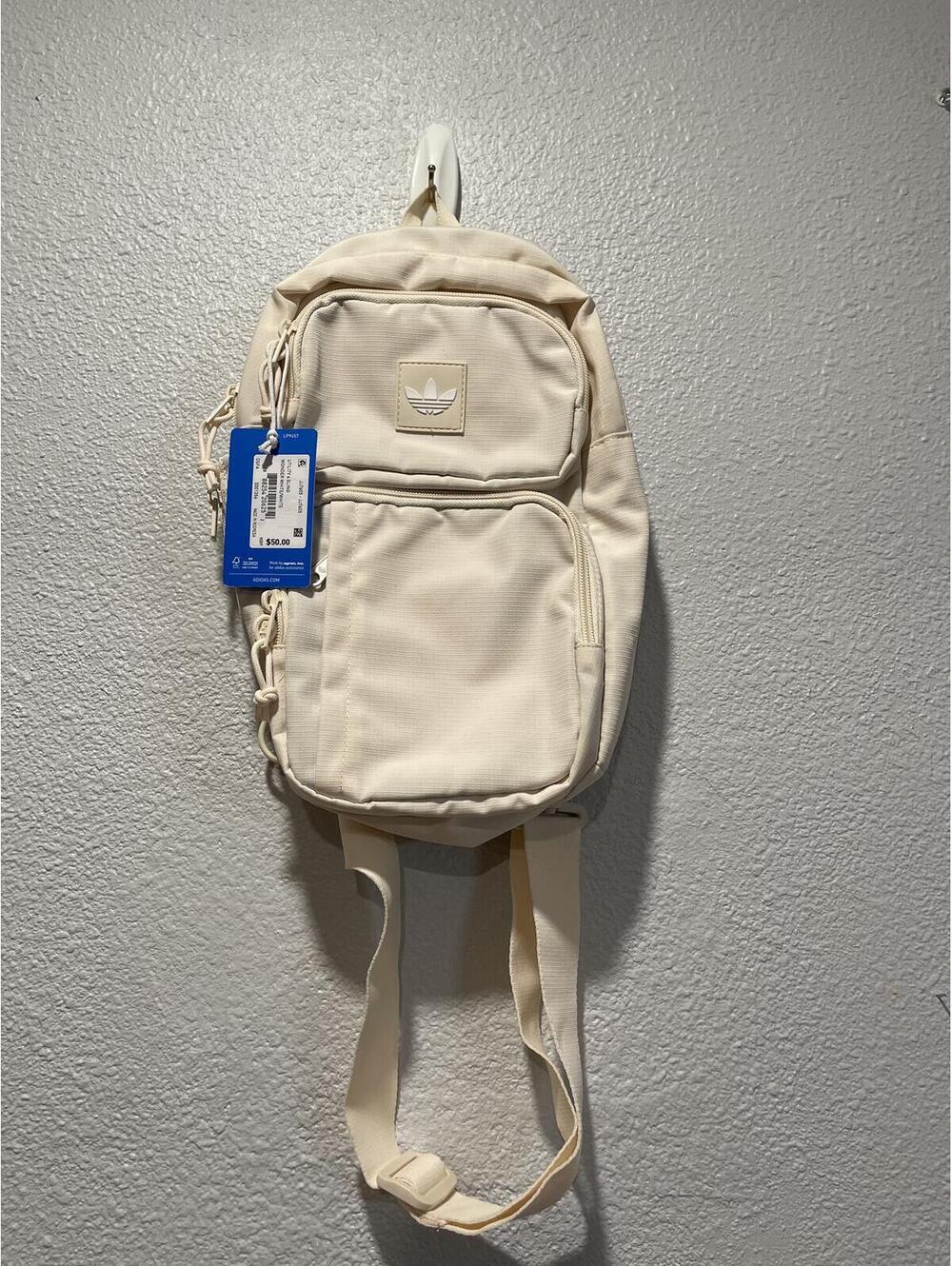 Adidas Utility Sling Bag in White